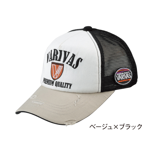 コットンハーフメッシュキャップ<br>VAC-31
